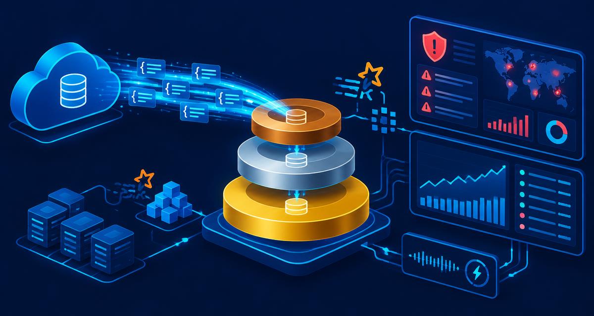 Payment transaction events streaming from AWS S3 cloud storage through Bronze, Silver, and Gold Delta Lake layers into real-time fraud monitoring dashboards